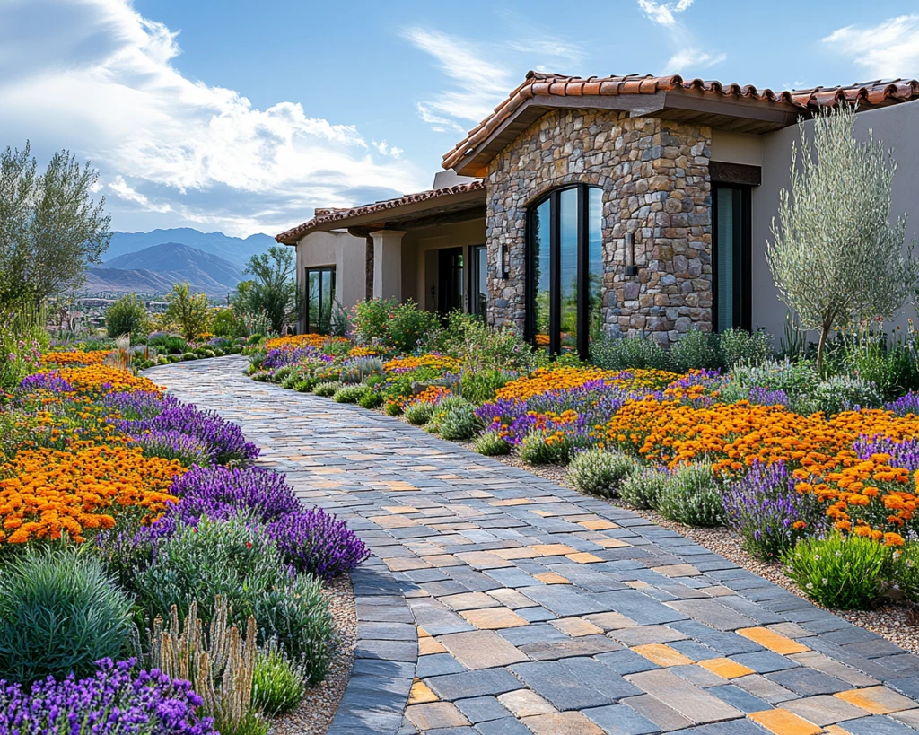 新铺石道花园景观