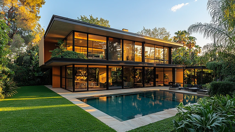 现代建筑与自然和谐