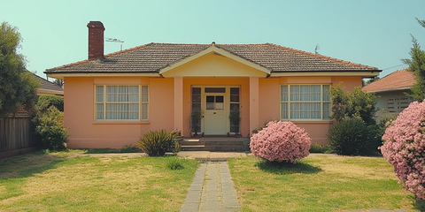 家庭住宅正立面