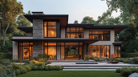 现代工艺住宅外观