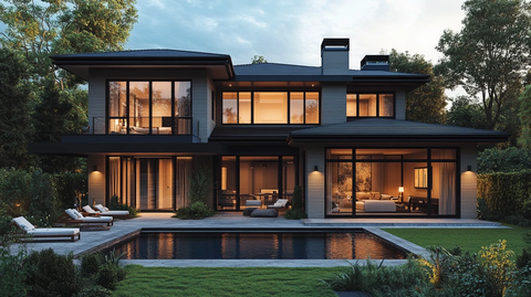 现代工艺住宅外观