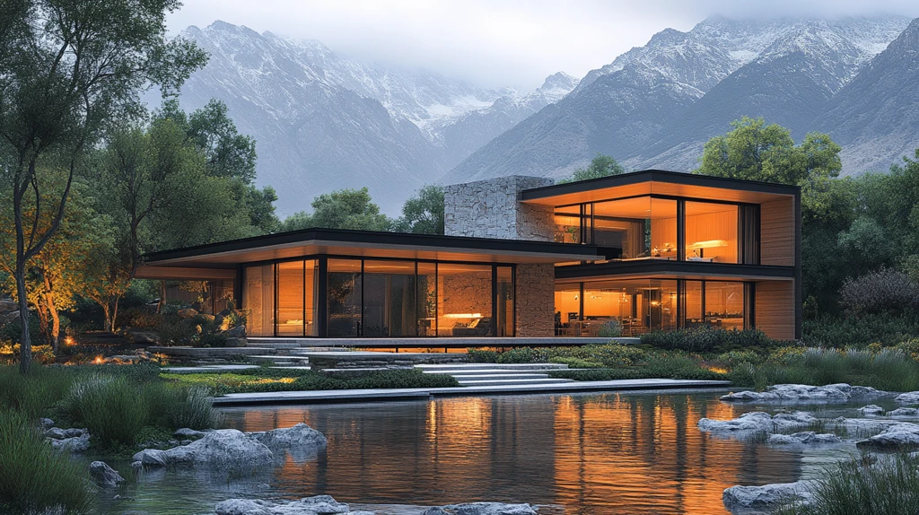 山间现代住宅