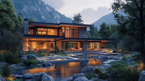 山间现代住宅
