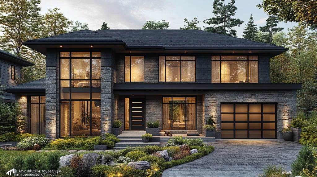 现代风格住宅外观