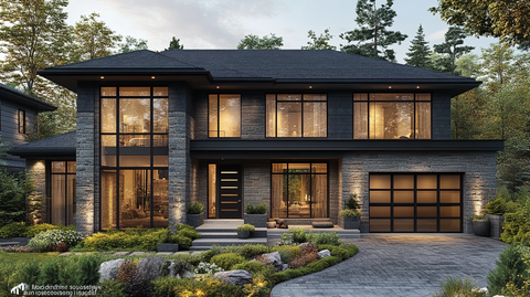 现代风格住宅外观