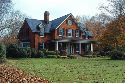 豪华住宅草坪设计