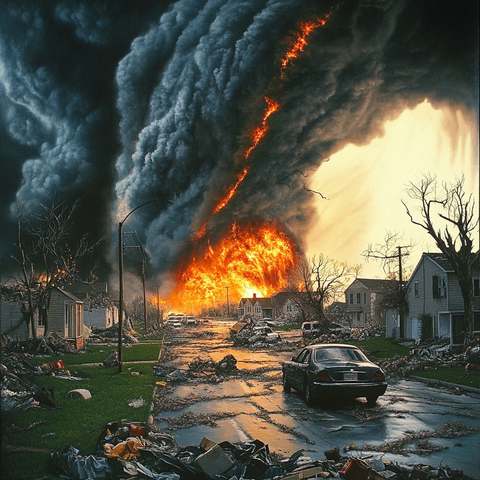 自然灾害世界末日