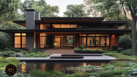 现代工艺住宅外观