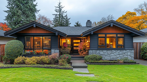 海滨豪华别墅外观