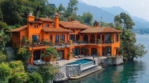 海滨豪华别墅外观