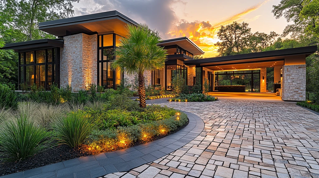 大型现代住宅外观