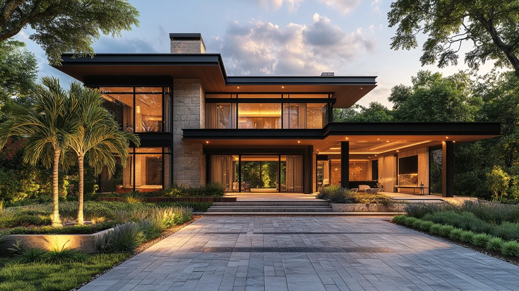 大型现代住宅外观