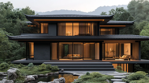 中式别墅庭院景观