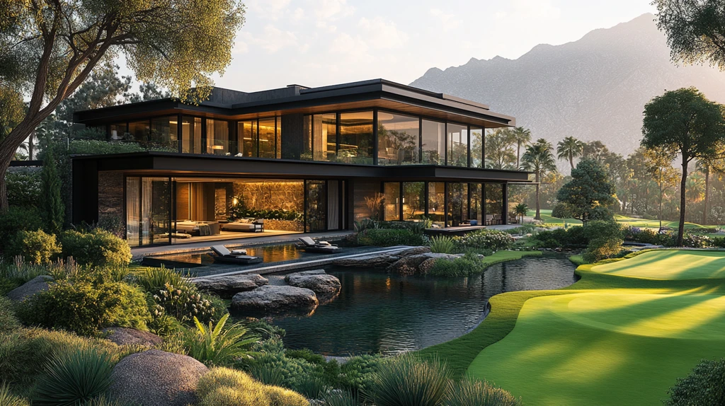 高尔夫别墅景观设计