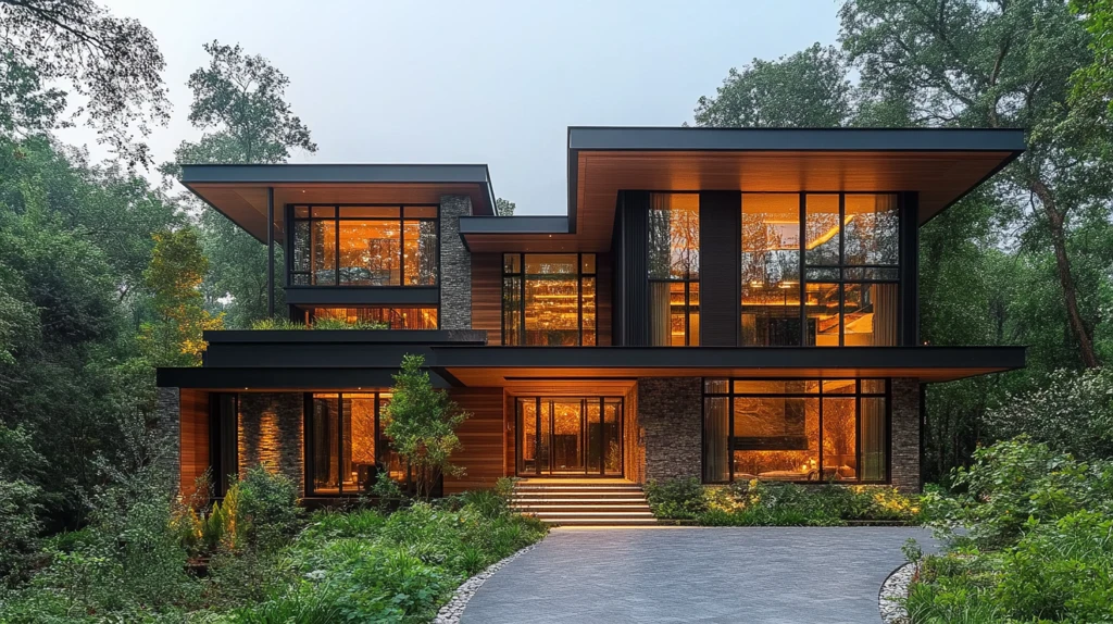 车道视野豪宅建筑