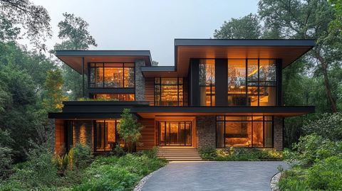 车道视野豪宅建筑