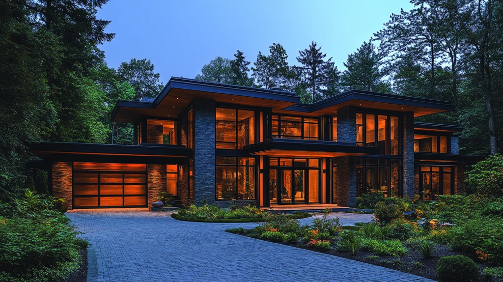 车道视野豪宅建筑