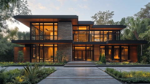 车道视野豪宅建筑