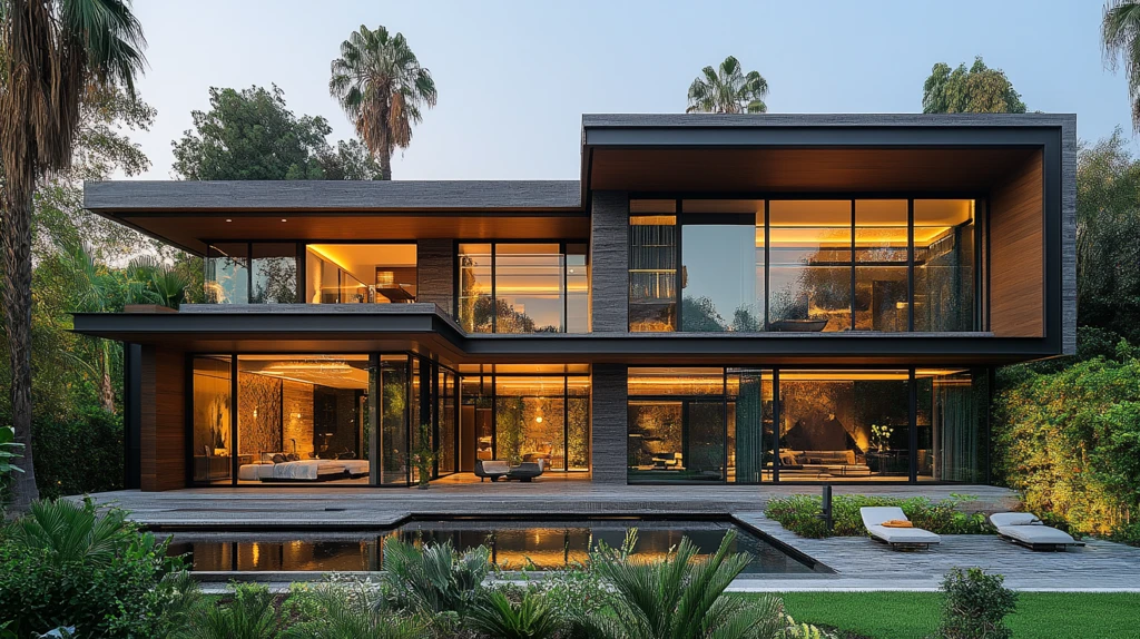 超现代豪华住宅外观