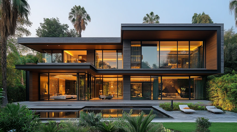 超现代豪华住宅外观