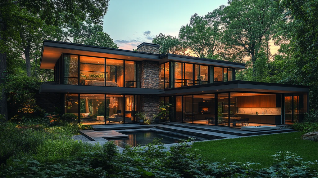 大窗厨房卫浴绿景