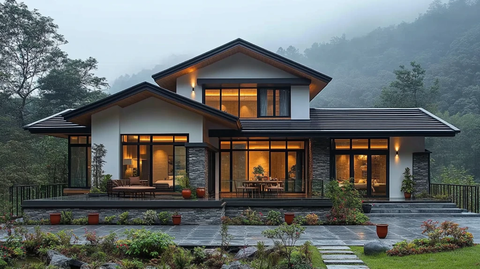 山间现代住宅