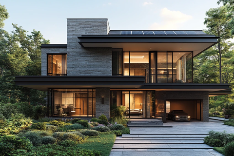 松林别墅景观设计