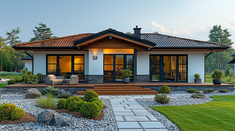 现代简约别墅外观