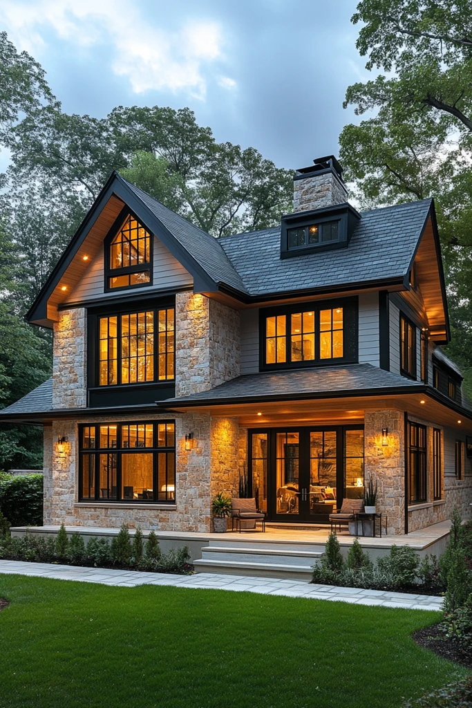 现代传统结合住宅