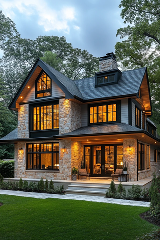 现代传统结合住宅