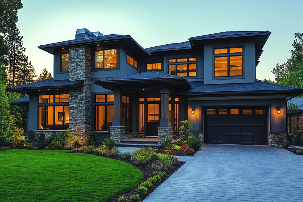 石砌风格二层住宅