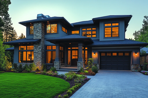 石砌风格二层住宅