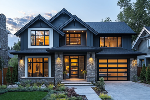 石砌风格二层住宅