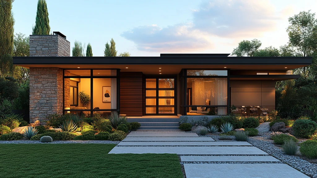 现代风格住宅景观