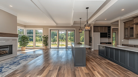 新建住宅区照片