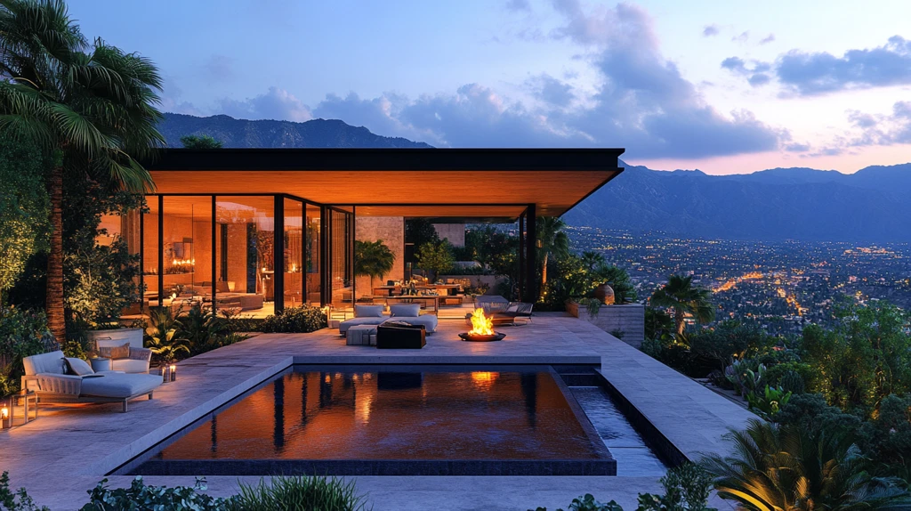 屋顶露台休闲区