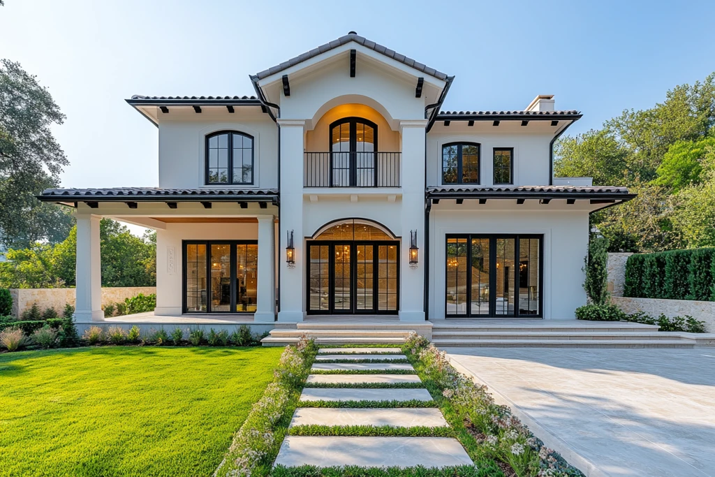 新建白色双层住宅