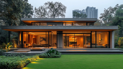 混凝土木质住宅