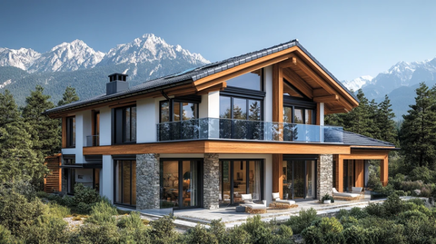 山间现代住宅