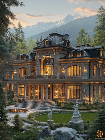 俄罗斯山间豪宅