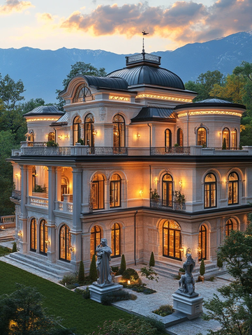 俄罗斯山间豪宅