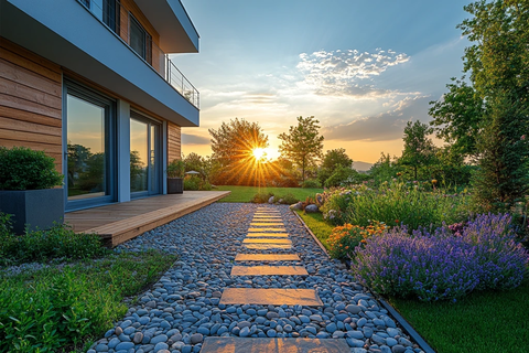 德国房屋花园热泵