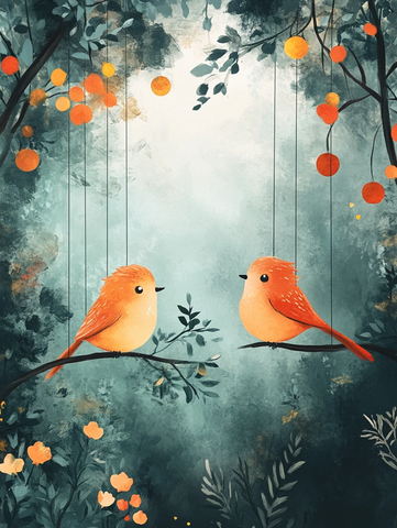 卡通纸背景图案