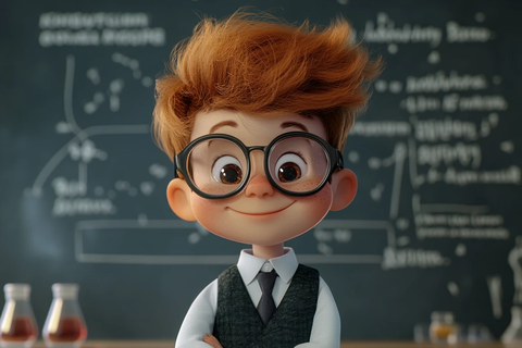 小核桃博士竖大拇指