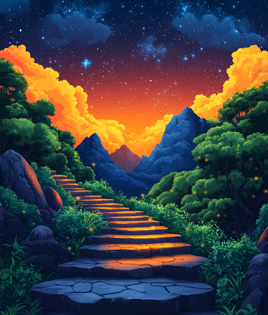 步数统计背景图