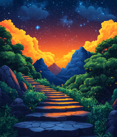 步数统计背景图