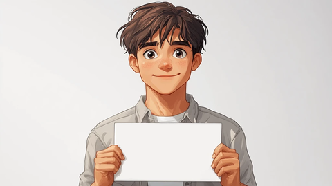 长矩形标签设计