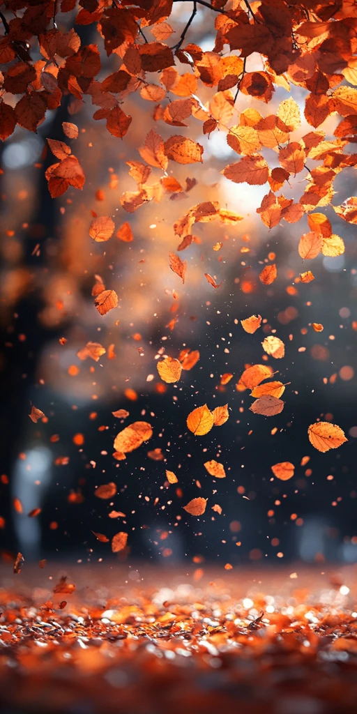 秋叶飘落的季节