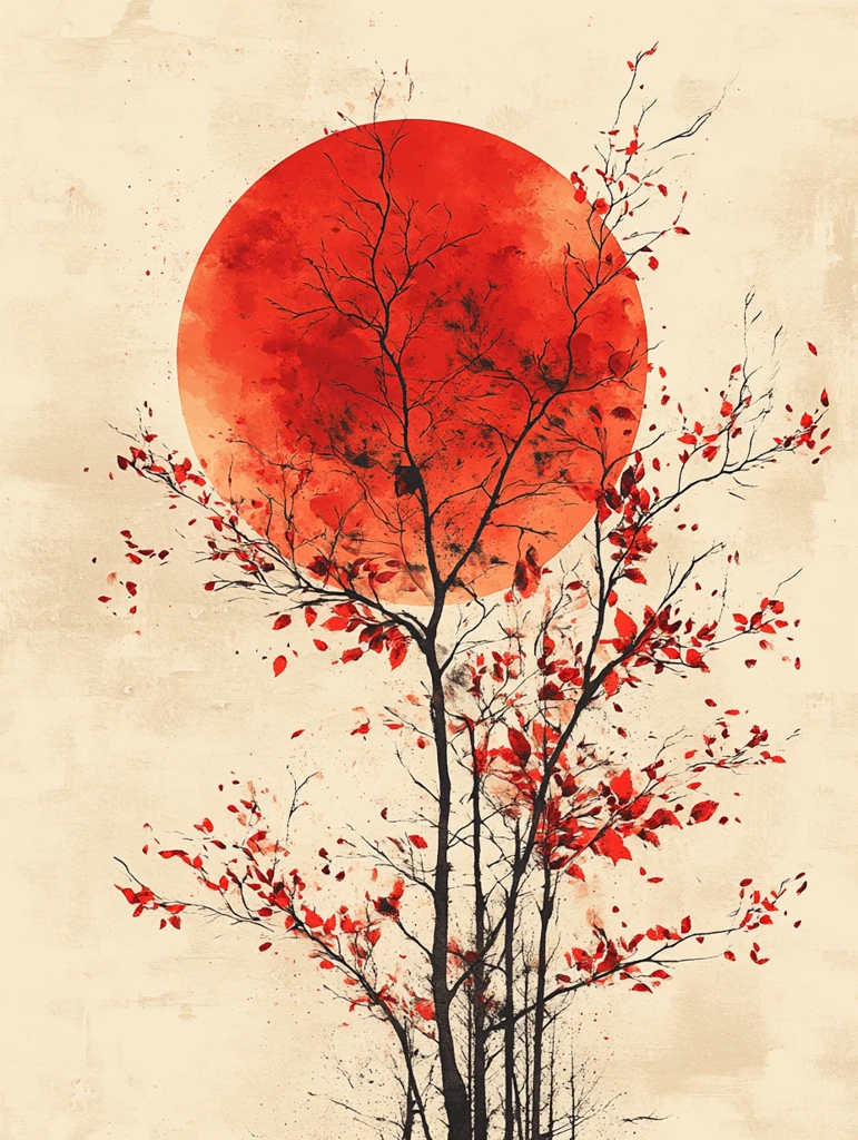 秋分自然元素特写