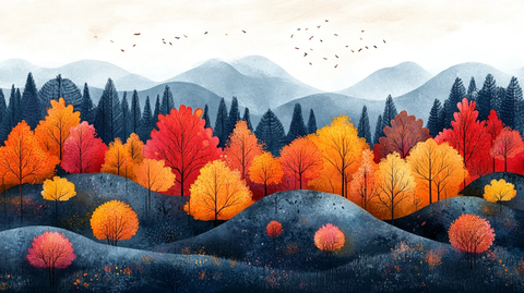 秋日森林奇遇记